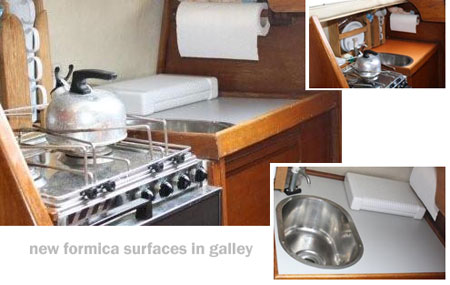 Galley - New Formica